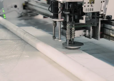 Automatic cutting machine at Throne