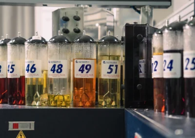 Throne dyeing process lab