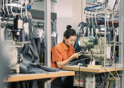 Throne Haining Factory Cut & Sew by skilled and experienced staff